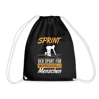 Sprinter d’élite Puissant - Sac de sport léger - noir - Devant