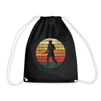 Coureur de relais Sunset Silhouette - Sac de sport léger - noir - Devant