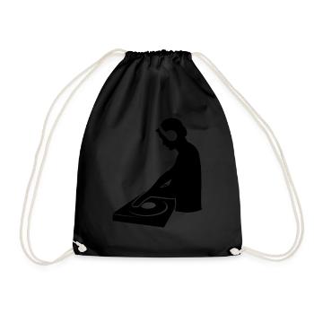 Groove Master - Un cadeau indispensable pour les DJ - Sac de sport léger - noir - Devant