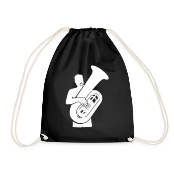 Tuba Virtuoso – Low Sound Master - Drawstring Bag - black - Front