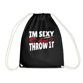 Amateurs de fléchettes Tir sportif sur cible - Sac de sport léger - noir - Devant
