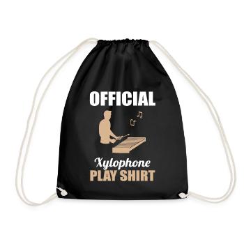 Xylophone Virtuoso Chemise de jeu officielle - Sac de sport léger - noir - Devant