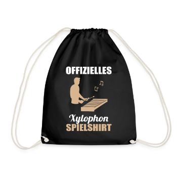 Xylophone Virtuoso Chemise de jeu officielle - Sac de sport léger - noir - Devant