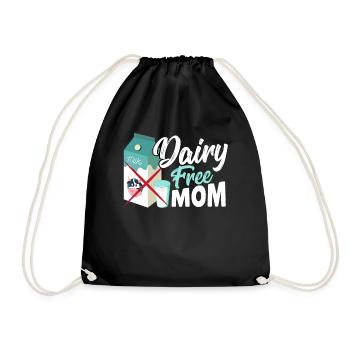 Lait végétal Lait sans produits laitiers & - Sac de sport léger - noir - Devant