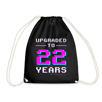 22 & Retro Gamer : Jeu sans limites - Sac de sport léger - noir - Devant