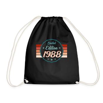 Retro Star 1988 – Edition pour les connaisseurs - Sac de sport léger - noir - Devant