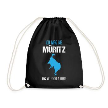 Müritz & 3 Friends - That's all it takes! - Drawstring Bag - black - Front