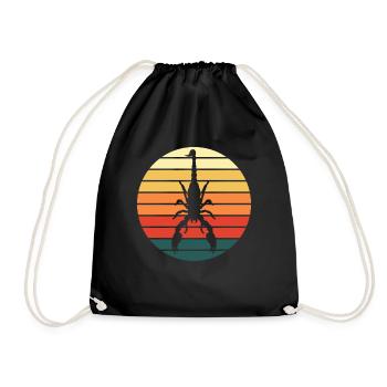 Scorpion mysticisme astrologie zodiaque cadeau - Sac de sport léger - noir - Devant