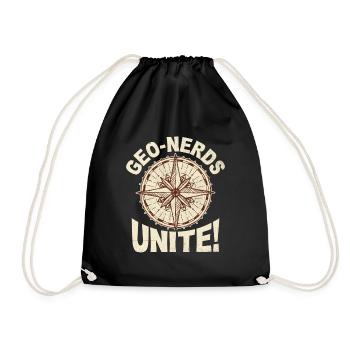 Géocaching Géocache Géocacher Funny Geocacher Sayi - Sac de sport léger - noir - Devant