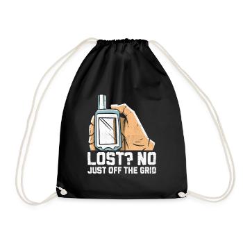 Géocaching Géocache Géocacher Funny Geocacher Sayi - Sac de sport léger - noir - Devant