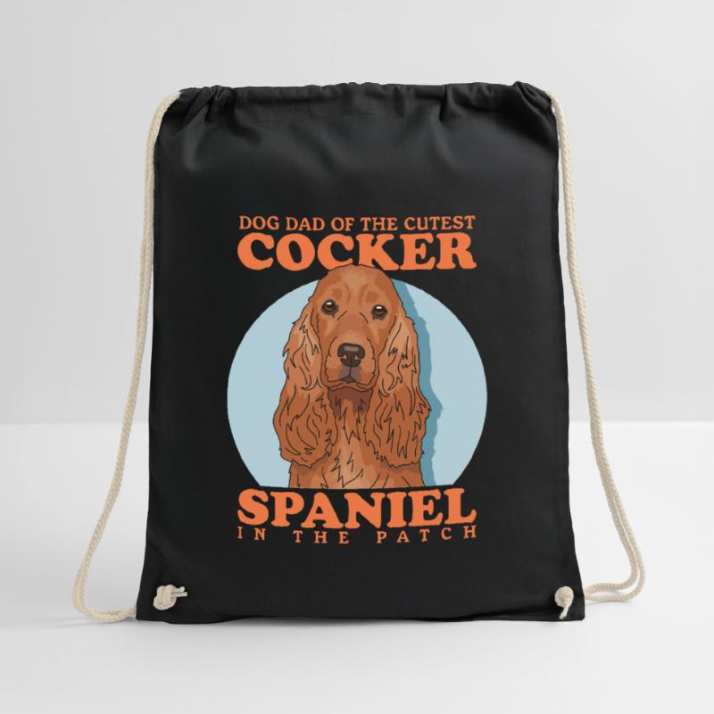 Cocker Spaniel Dad Cocker Spaniel Gift Sac de sport léger