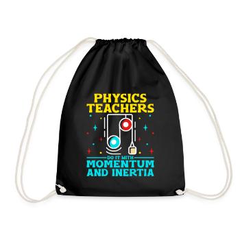 Professeur de sciences Professeur d’école Biologie Chimie P - Sac de sport léger - noir - Devant