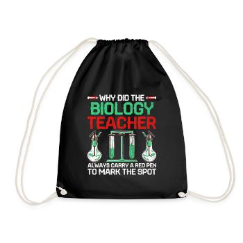 Professeur de sciences Professeur d’école Biologie Chimie P - Sac de sport léger - noir - Devant