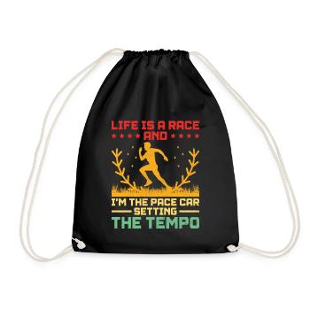 Physical Education Teacher PE Teachers School Spor - Drawstring Bag - black - Front