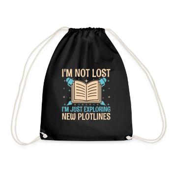 Literature Teacher School Teacher Funny Teachers S - Drawstring Bag - black - Front