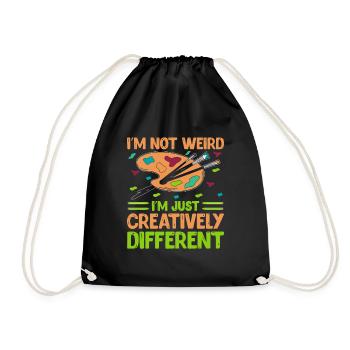 Art Teacher School Teacher Funny Art Teachers Scho - Drawstring Bag - black - Front
