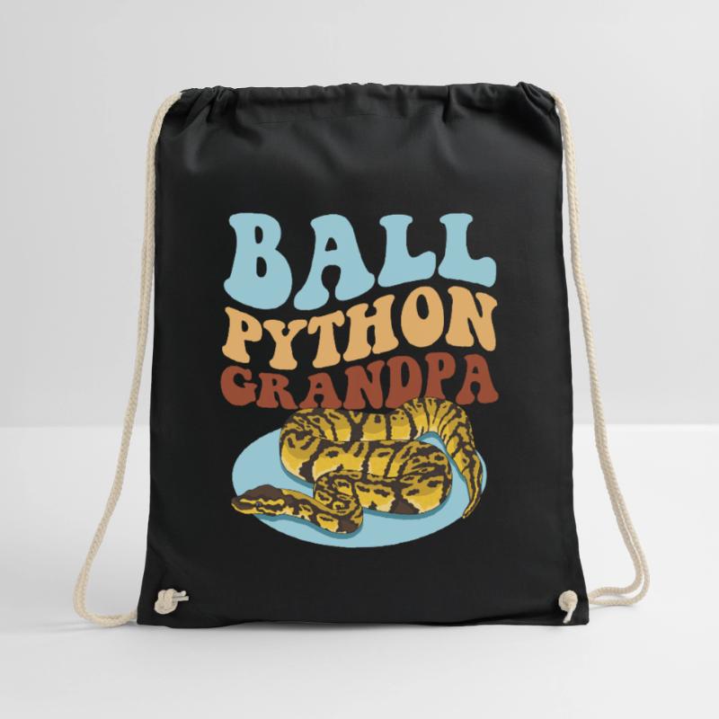 Roi Python Grand-père Python serpent cadeau Sac de sport léger