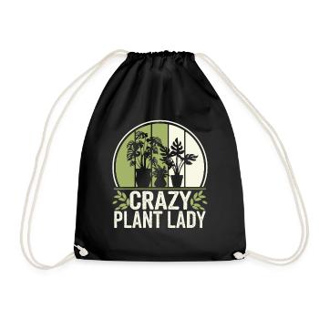 Jardinier Jardinage Plantes de jardin - Sac de sport léger - noir - Devant