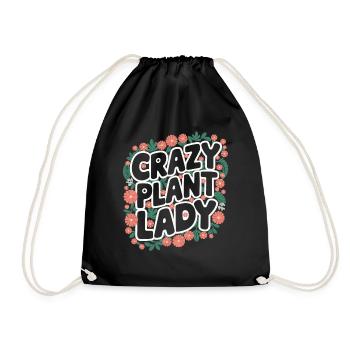 Jardinier Jardinage Plantes de jardin - Sac de sport léger - noir - Devant