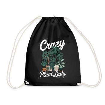 Jardinier Jardinage Plantes de jardin - Sac de sport léger - noir - Devant