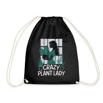 Jardinier Jardinage Plantes de jardin - Sac de sport léger - noir - Devant
