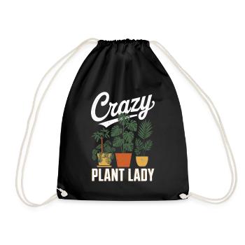 Jardinier Jardinage Plantes de jardin - Sac de sport léger - noir - Devant