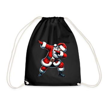Ho Ho Ho Joyeux Noël, Équipe du Père Noël - Sac de sport léger - noir - Devant