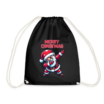 Ho Ho Ho Joyeux Noël, Équipe du Père Noël - Sac de sport léger - noir - Devant