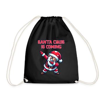 Ho Ho Ho Joyeux Noël, Équipe du Père Noël - Sac de sport léger - noir - Devant