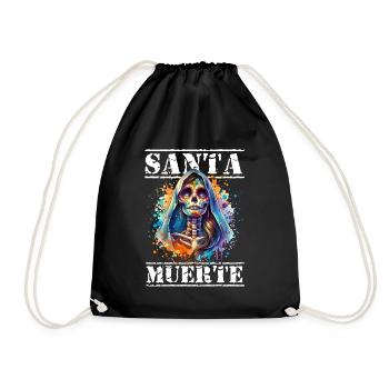 Carnaval de Santa Muerte Halloween Día de los Muertes - Sac de sport léger - noir - Devant