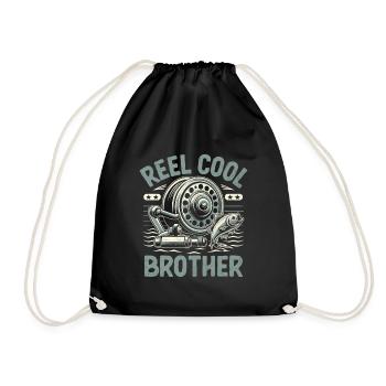 Moulinet Cool Brother Fishing Angler Pêcheur Pêcheurs - Sac de sport léger - noir - Devant