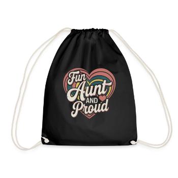Tante - Sac de sport léger - noir - Devant