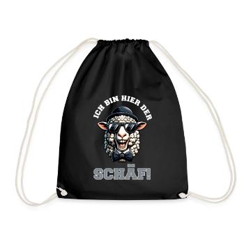 Kölle Alaaf Je suis le mouton ici - Sac de sport léger - noir - Devant