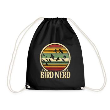Bird Nerd Birdwatching Birder Birds Birdwatcher - Sac de sport léger - noir - Devant