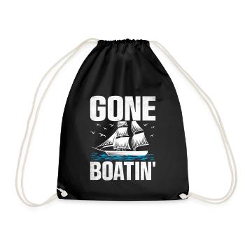Pédalo Gone Boatin' - Sac de sport léger - noir - Devant