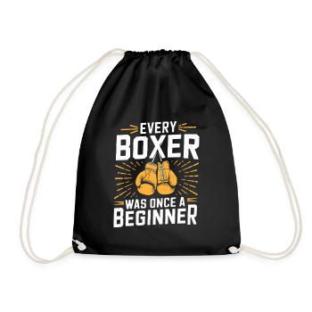 Chaque boxeur était autrefois un boxeur débutant Sports - Sac de sport léger - noir - Devant
