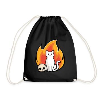 Ronronnement - Sac de sport léger - noir - Devant