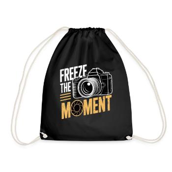 Figer l’instant Photographe Photographie - Sac de sport léger - noir - Devant