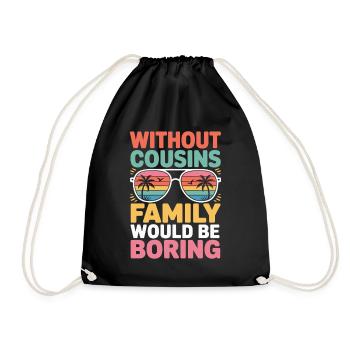 Cousin - Sac de sport léger - noir - Devant