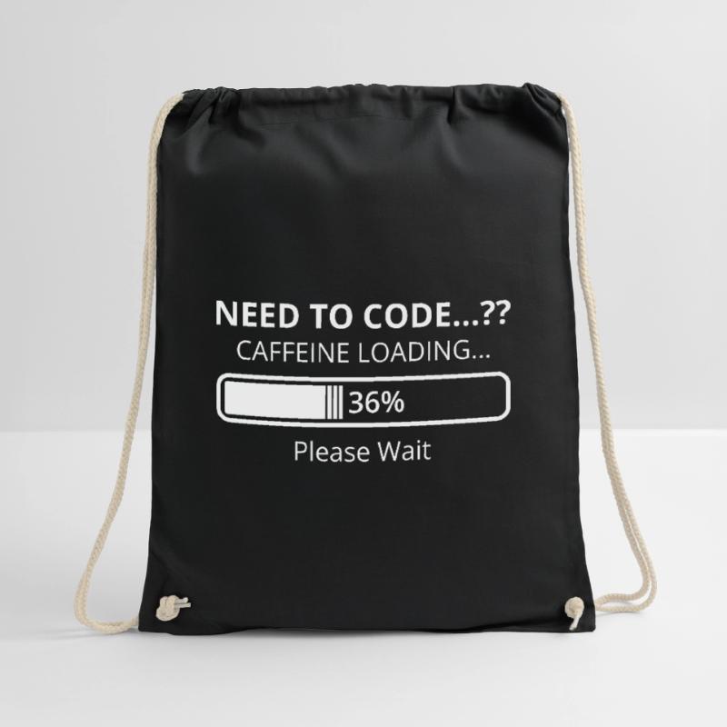Need To Code Caffeine Loading Please Wait Develope Turnbeutel