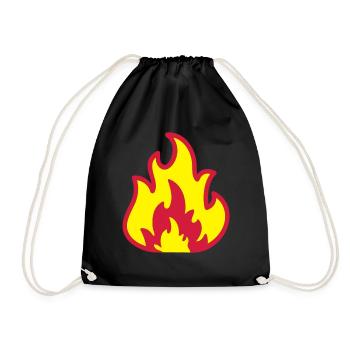 fire__f2 - Sac de sport léger - noir - Devant