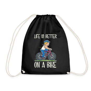 vélo - Sac de sport léger - noir - Devant