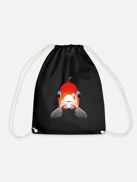 Koi Fish - Turnbeutel - Schwarz
