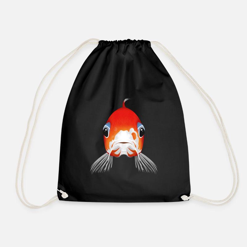 Koi Fish - Turnbeutel - Schwarz