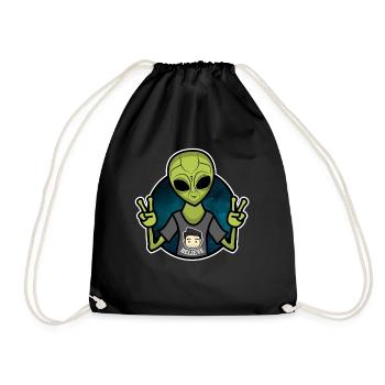 Alien Believe - Sac de sport léger - noir - Devant