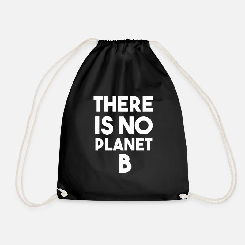 Il n'y a pas de planète B - Sac de sport léger - noir