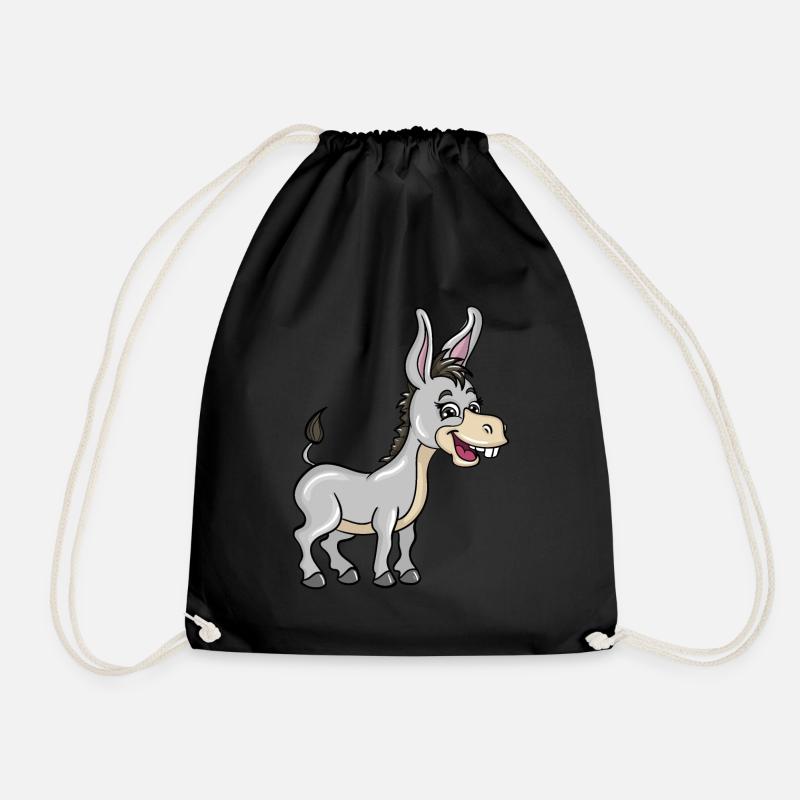 Âne - Sac de sport léger - noir