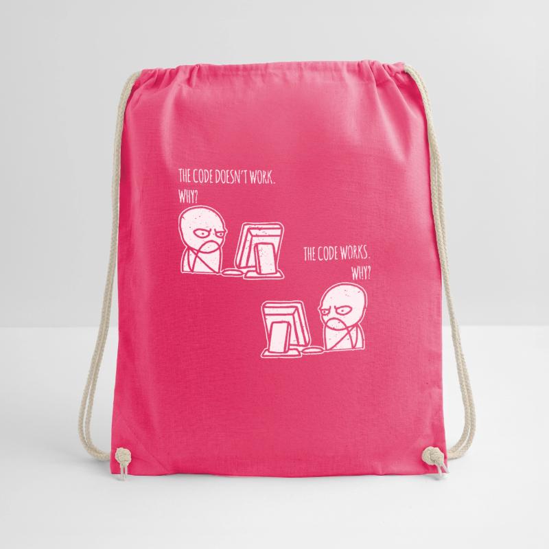 le code fonctionne pourquoi Programmer Computer Nerd Sac de sport léger