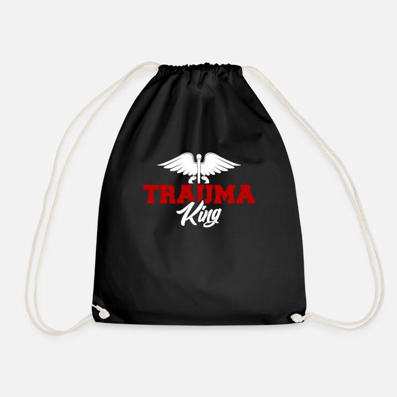 Trauma König - Turnbeutel - Schwarz