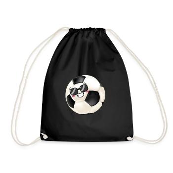 ballon football enfant - Sac de sport léger - noir - Devant